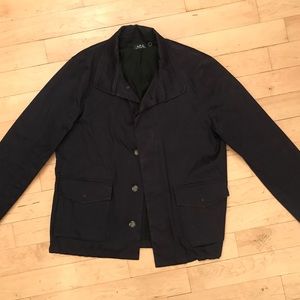 Men’s APC Navy Jacket Size Large